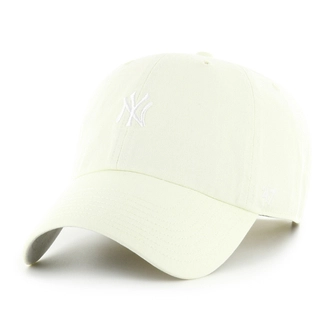 Czapka z daszkiem 47 Brand New York Yankees Base Runner Clean Up jasno żółta