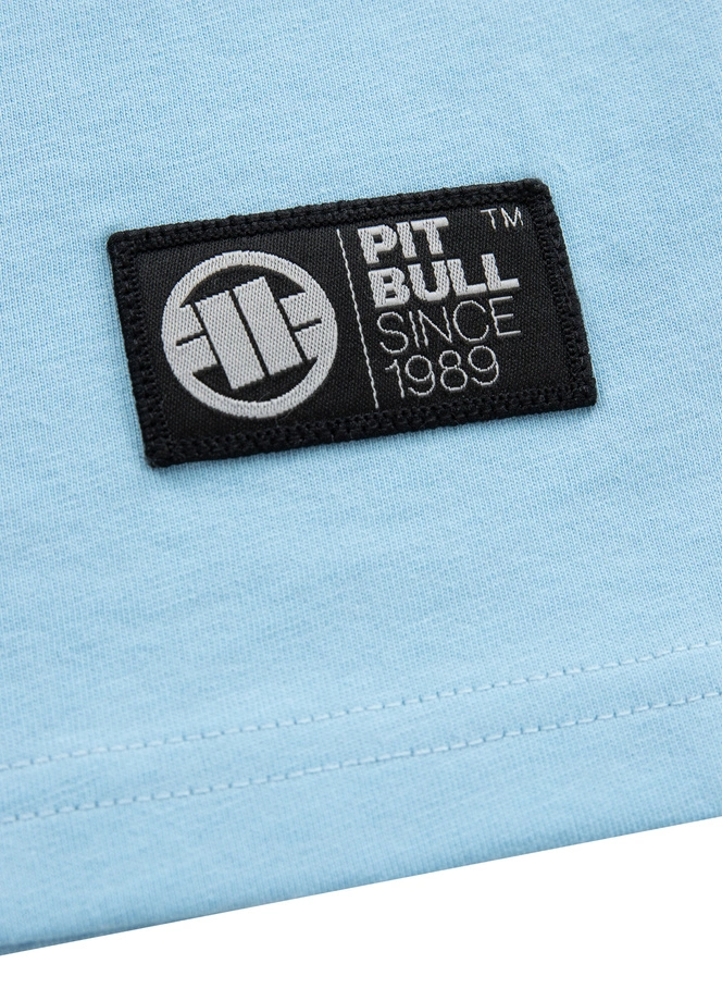 Koszulka męska T-Shirt Pitbull Hilltop jasno niebieska