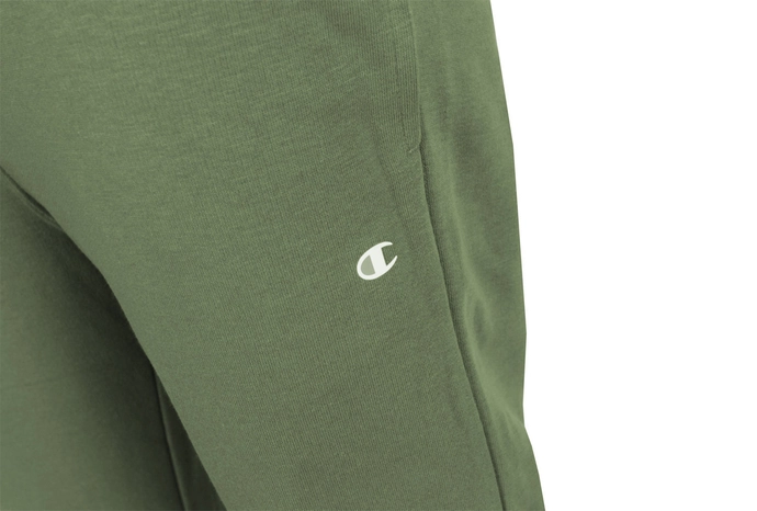 Spodnie dresowe męskie Champion Elastic Pants zielone