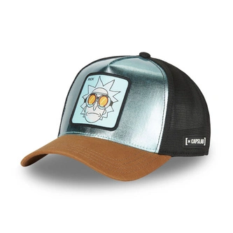 Czapka z daszkiem Capslab Rick niebiesko/brązowo/czarna