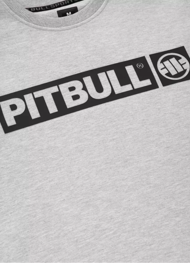 Bluza męska Pitbull Pit Bull Beyer 24 crewneck szara