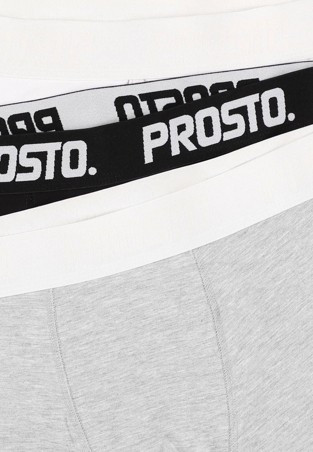 Bokserki męskie Prosto zestaw 3pack multi czarne/szare/białe