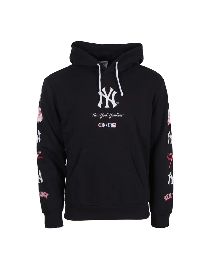 Bluza męska z kapturem Champion New York Yankees czarna