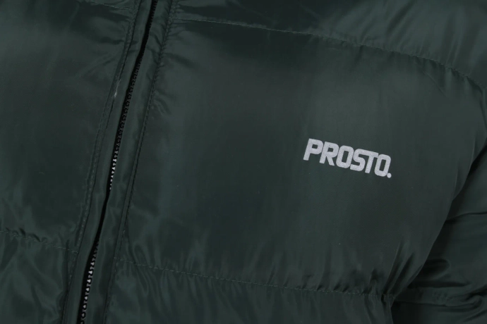 Kurtka zimowa męska Prosto Klasyk Adament 24 ciemno zielona