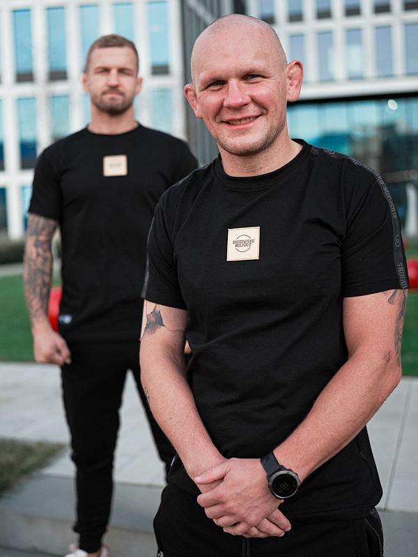 Koszulka męska t-shirt Środowisko Miejskie CLS Gold czarna