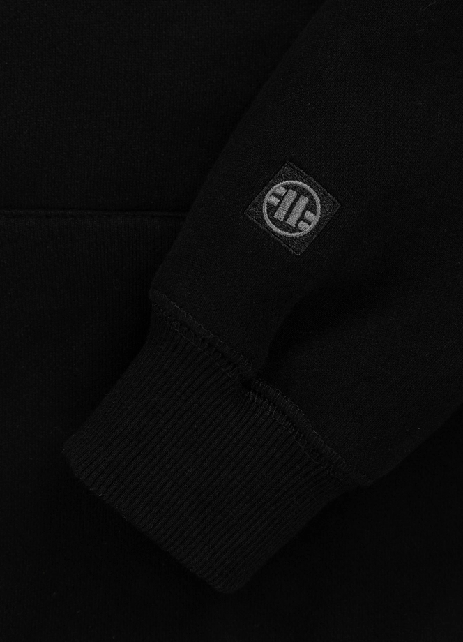 Bluza damska z kapturem oversize Pitbull Pit Bull Santa-Mu hooded czarna