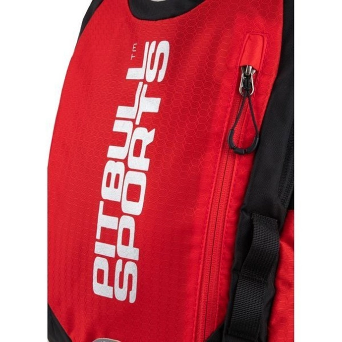 Plecak sportowy Pitbull Sports backpack czerwony