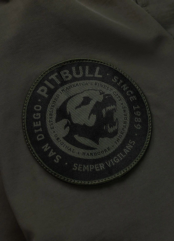 Kurtka męska przejściowa Pit Bull Meandro zielona