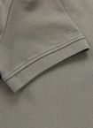 Koszulka męska Polo Pitbull Pique Small Logo Washed szara oliwkowa