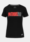 Koszulka t-shirt damska Pit Bull Rebel Born czarna