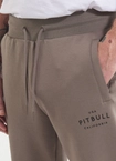 Spodnie męskie dresowe Pitbull Pit Bull Sampson taupe
