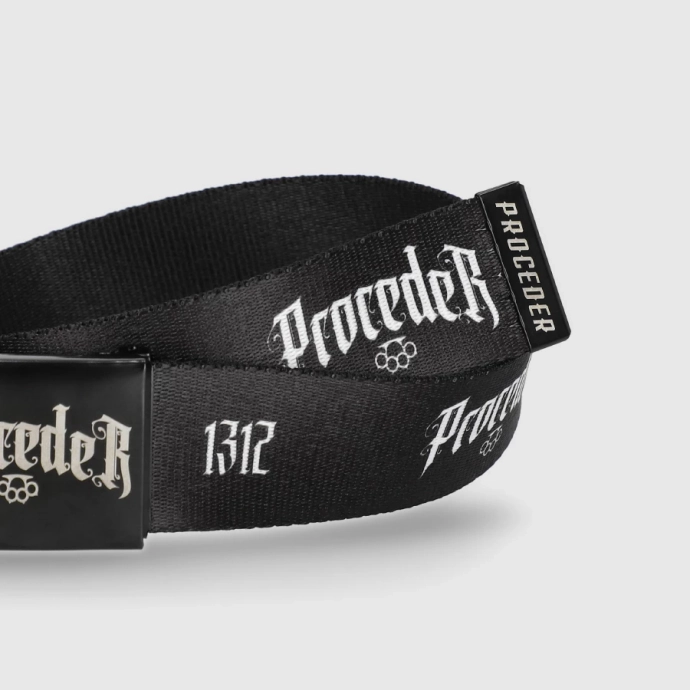 Pasek parciany Chada Proceder 1312 czarny