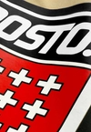 Koszulka męska t-shirt Prosto Big Shield beżowa