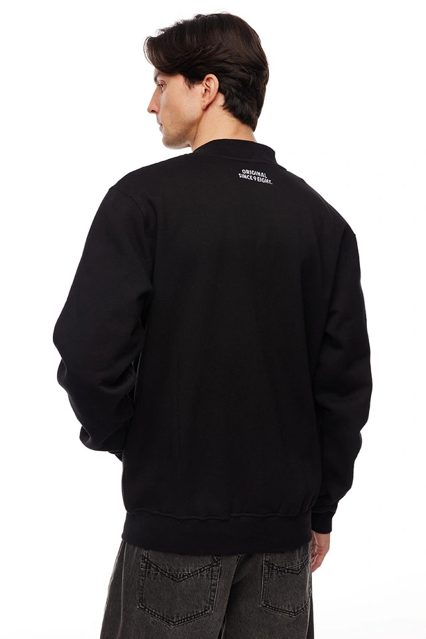 Bluza męska Mass Dnm Signature Patch Baseball czarna