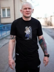 Koszulka męska t-shirt Środowisko Miejskie Baseball Bear czarna