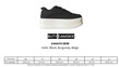 Buty sneakersy damskie Olavoga Kasato czarne