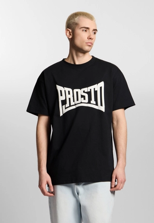 Koszulka męska t-shirt oversize Prosto Ever czarna