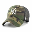 Czapka z daszkiem 47 Brand MLB Trucker New York Yankees Camo Branson Mesh