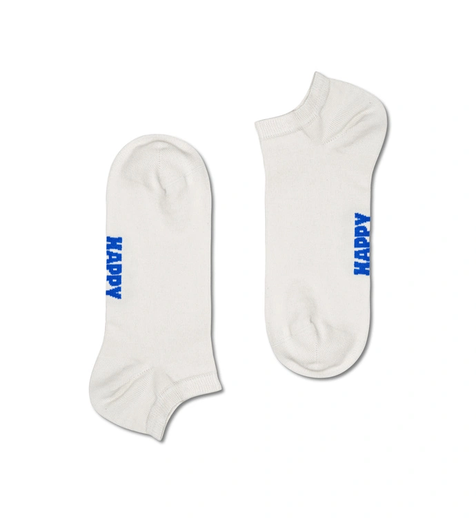 Skarpety Happy Socks 3-Pack Solid Low Socks białe