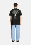 Koszulka męska t-shirt oversize Prosto Pray czarna
