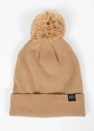 Czapka zimowa z pomponem Pit Bull Small Logo II 25 beżowa