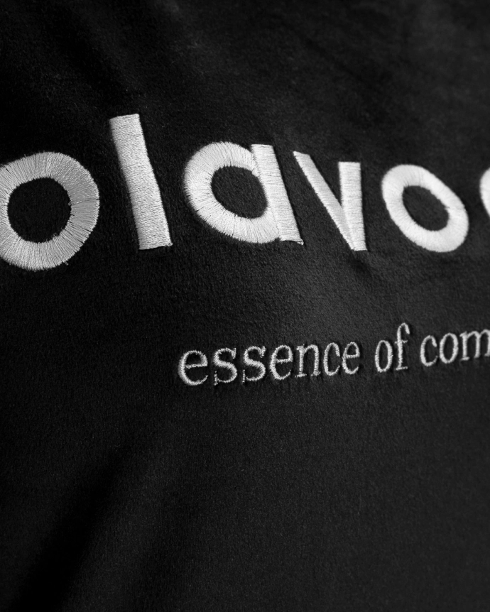 Komplet damski welurowy Olavoga Selira czarny
