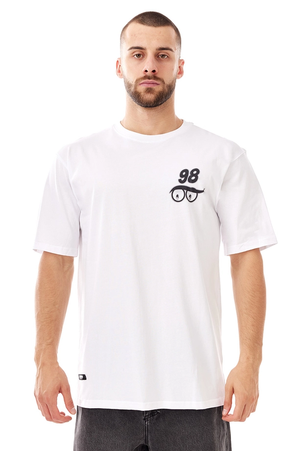 Koszulka męska t-shirt Mass Dnm Mr. Nice Guy biała