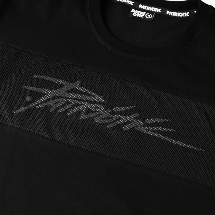 Koszulka męska T-shirt Patriotic F-Mesh Tag czarna
