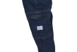 Spodnie jogger jeans Elade Classic Cargo dark blue denim