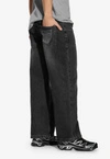 Spodnie męskie Jeans Baggy Prosto Shield szare