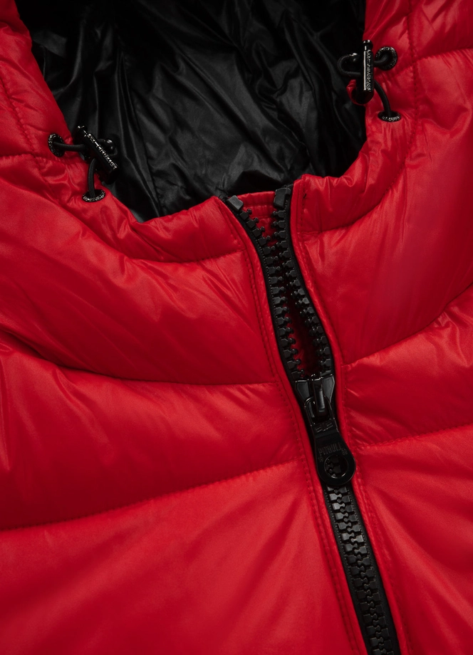 Kurtka zimowa damska Pit Bull Shine red