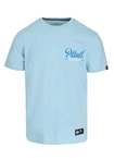 Koszulka męska T-Shirt Pit Bull Pitbull San Diego Born jasno niebieska