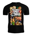 Koszulka męska T-shirt Public Enemy Dziwki Koks Tajski Boks 2 czarna