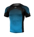 Koszulka męska rashguard Octagon PREMIUM Gentler czarno/niebieski