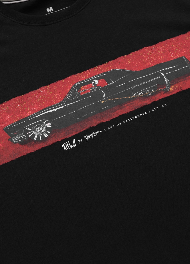Koszulka męska T-Shirt Pit Bull Pitbull Devil's Deville czarna