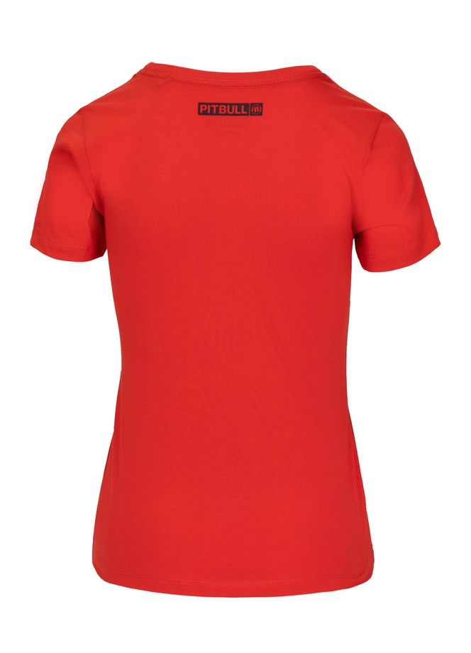 Koszulka t-shirt damska Pit Bull Pitbull Hilltop czerwona