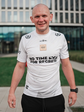 Koszulka męska t-shirt Środowisko Miejskie Decade biała