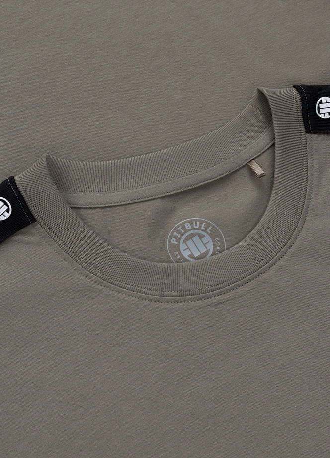 Koszulka męska T-Shirt Pitbull Tape Nugget taupe