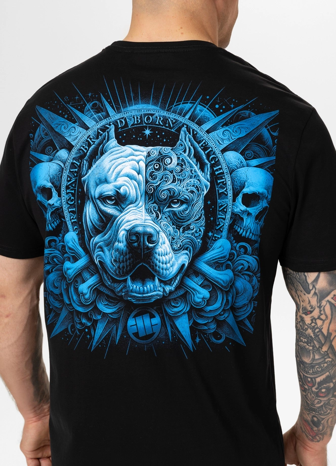 Koszulka męska T-Shirt Pit Bull Pitbull World czarna