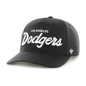 Czapka z daszkiem 47 Brand Los Angeles Dodgers Black Attitude czarna