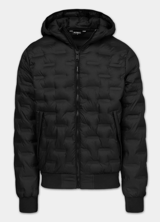 Kurtka zimowa męska Pit Bull Fisk czarna