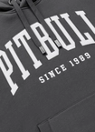 Bluza męska z kapturem Pit Bull Norton grafitowa