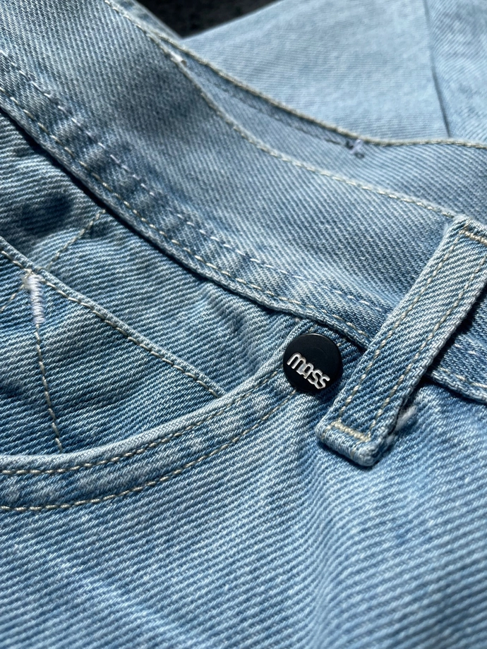 Spodnie męskie Jeans Mass Denim Signature 2.0 jasno niebieskie