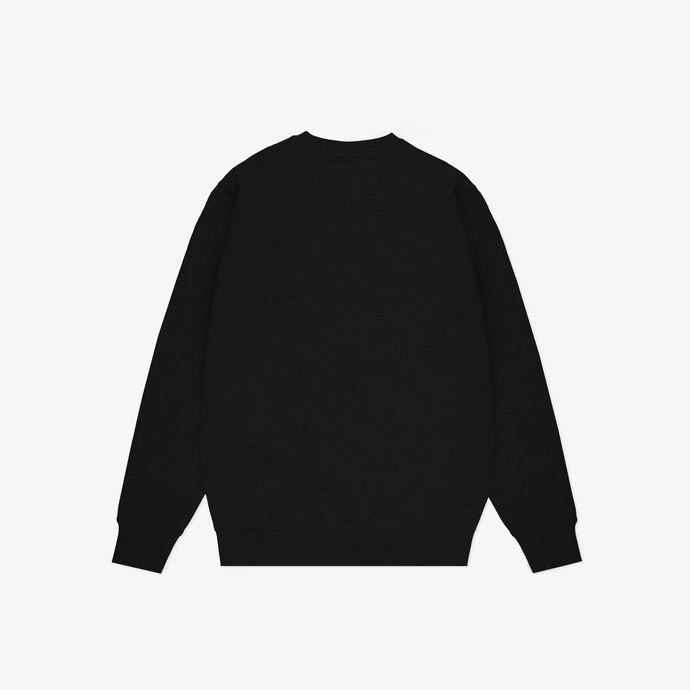Bluza męska Prosto Basic crewneck czarna