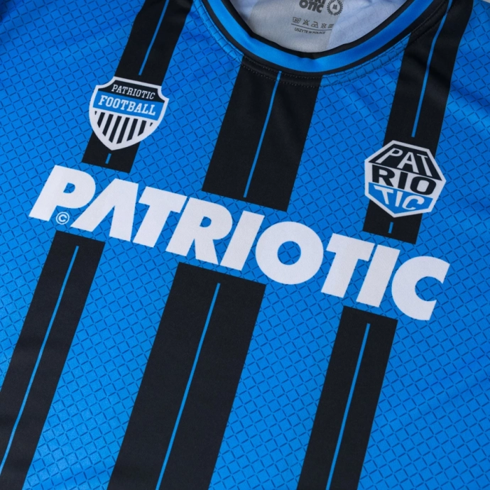 Koszulka męska T-shirt Patriotic F-Football Blue niebieska