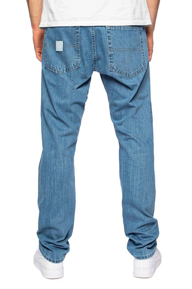 Spodnie męskie Mass Denim Base Jeans Regular niebieskie