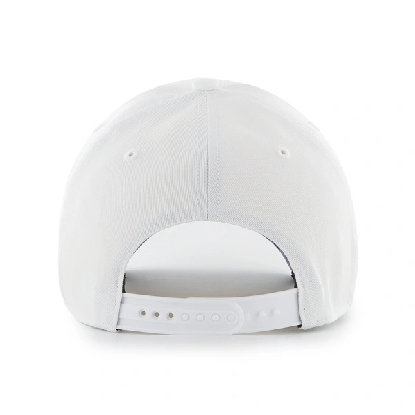 Czapka z daszkiem 47 Brand New York Yankees White Enamel Twist Under biała