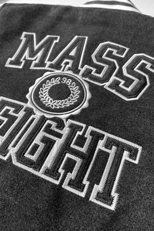 Kurtka zimowa Mass Denim Athletic ciemny szary