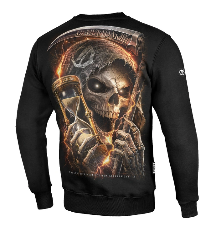 Bluza męska Octagon Memento Mori czarna