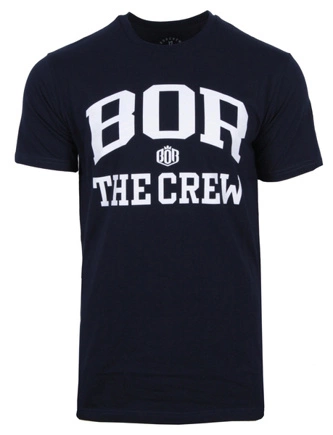 Koszulka t-shirt BOR Classic The Crew navy